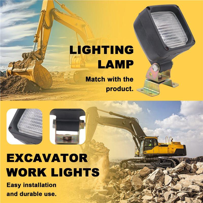 For Volvo EC140 EC160 EC210 EC290 L110E L50D L60F L70D L70E L70F L90D L90E MT2000 Work Lights Car Excavator 11039846