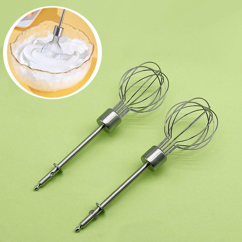Portable Electric Whisk Replacement Head Kitchen Baking Mixing Tools Lantern-Shaped Handheld Egg Beaters