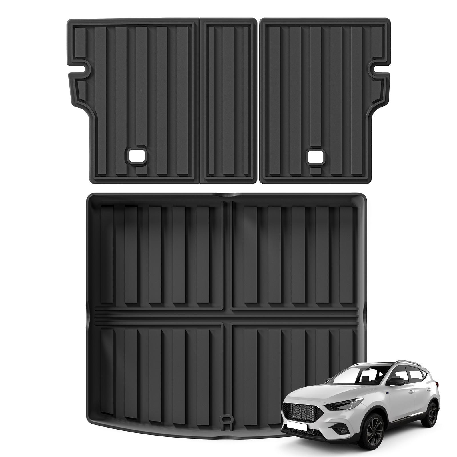 

RHD для MG ZS EV 2023 2024 2025 TPE 3D Автомобильные коврики Коврик в багажник Водонепроницаемые Всепогодные аксессуары Черный