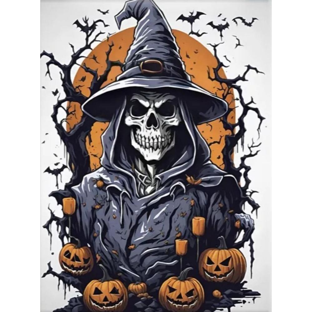 Halloween Poster On the Wall, Metal Plaque 20x30cm