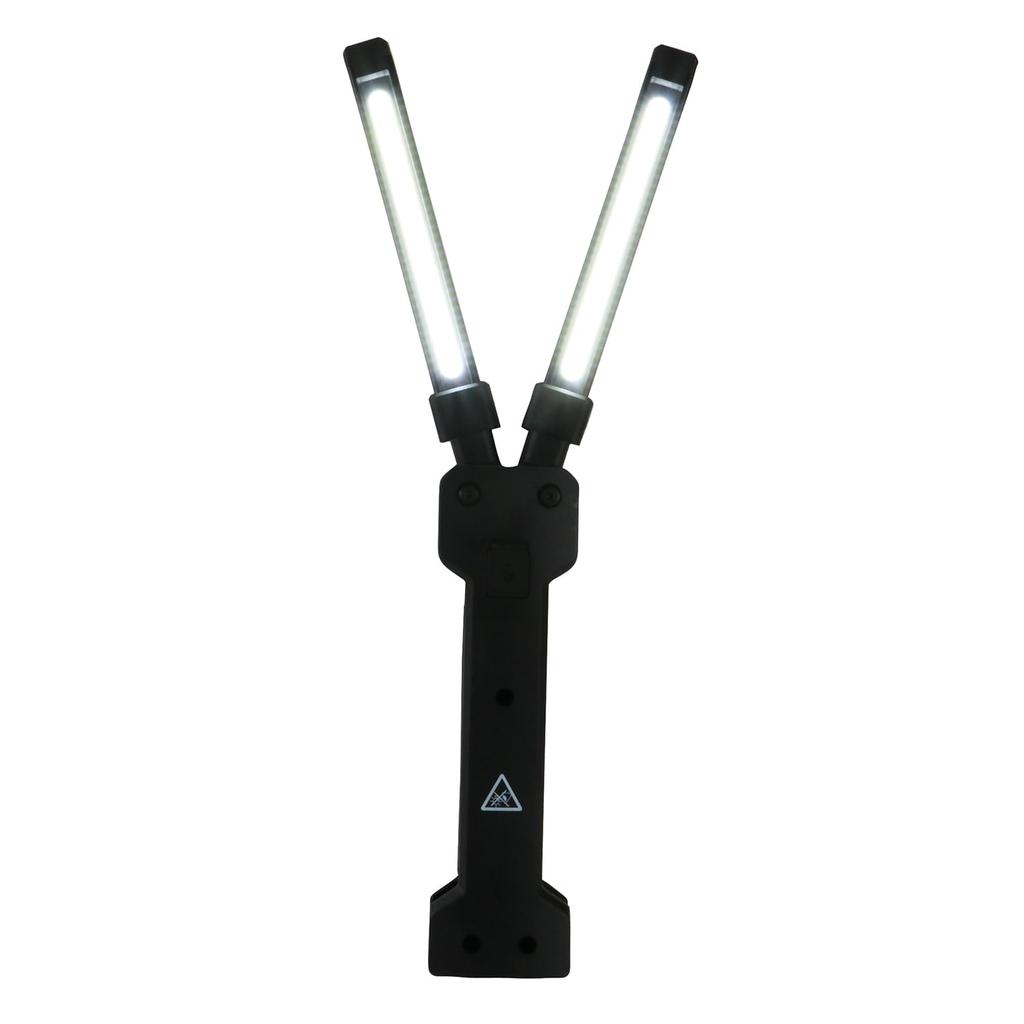SK11 (SK11) Rechargeable LED work light 2 light type Main 1000lm (stepless dimming)Top 200lm 180 degree openingclosing + rotation Bottom magnet 360
