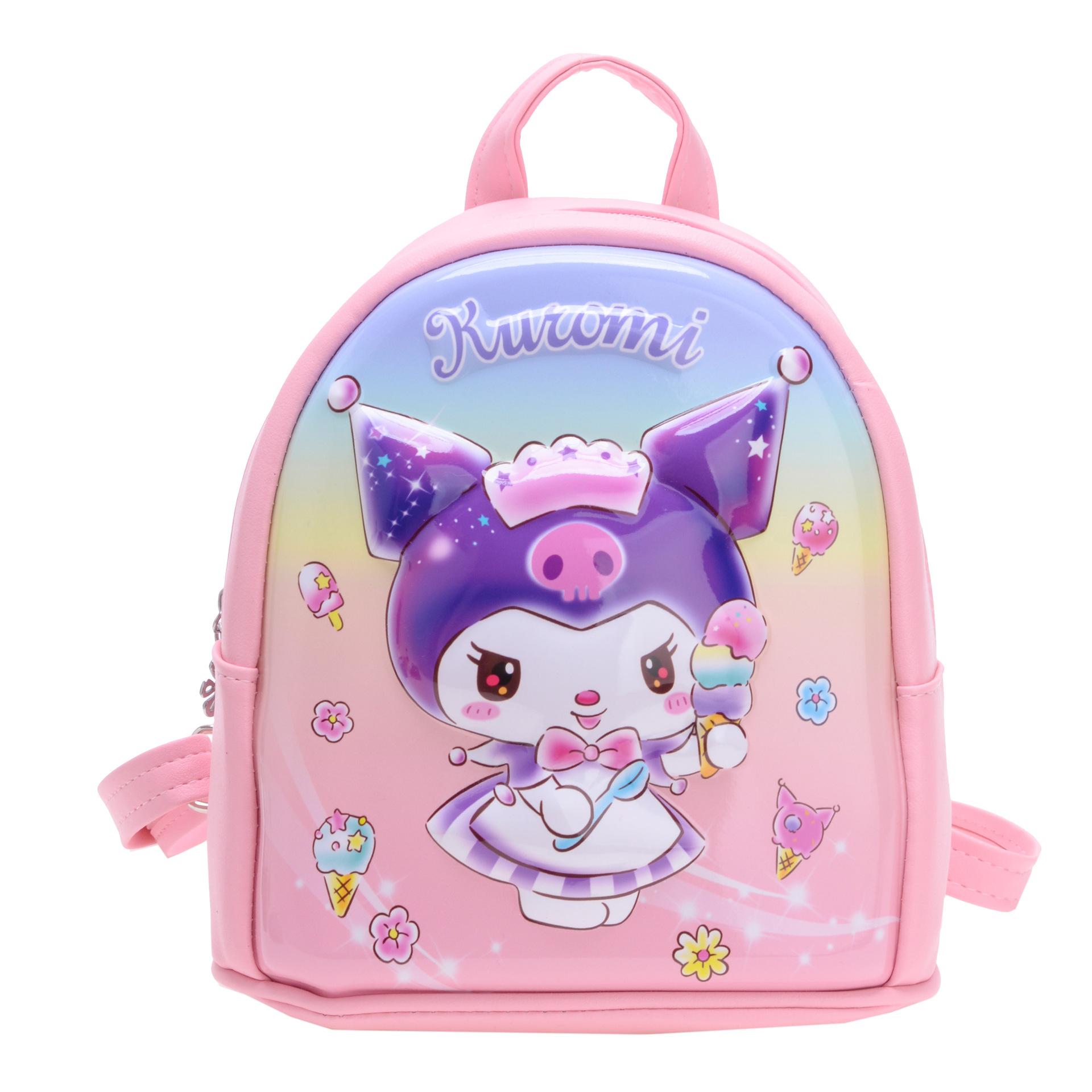 Kindergarten Primary School Students Schoolbag Cute Cartoon Cute Hard Shell Children S Backpack Contrasting Color Children S Bag розовый