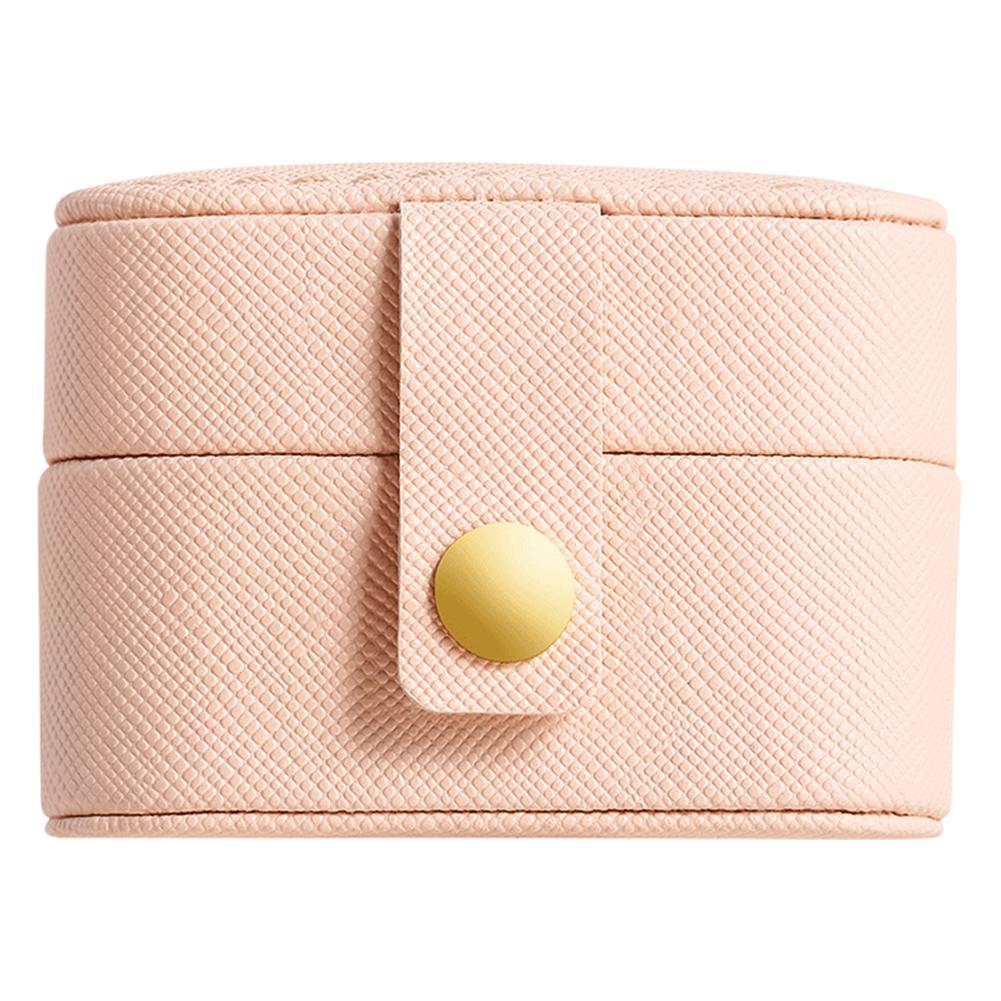 

Міні-портативна невелика сумка для зберігання коштовностей Дорожня проста шкіряна каблучка Намисто Сережки Коробка для зберігання Органайзер Дисплей Подарункова коробка