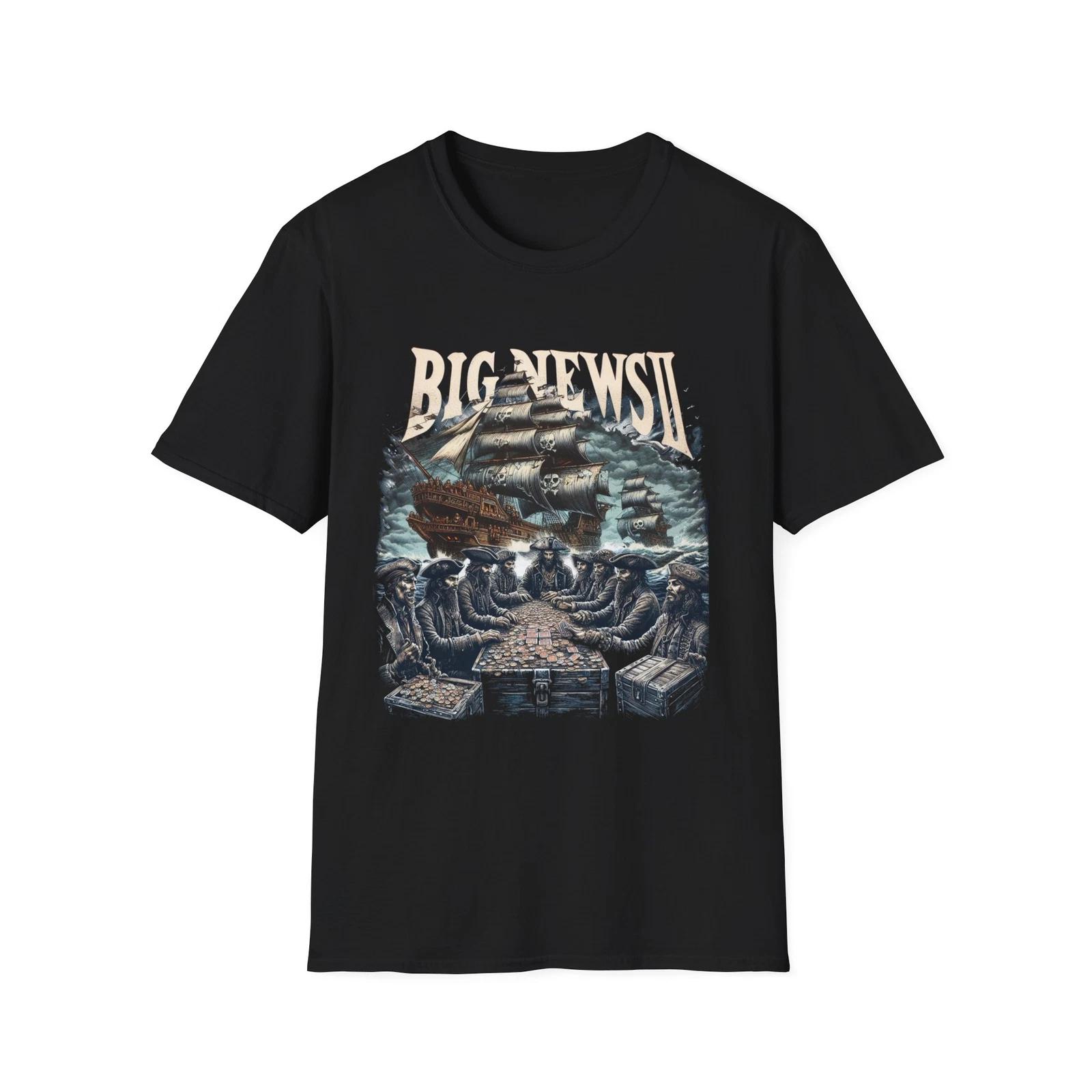 Clutch Big News II T-Shirt – Heavy Groove Rock Classic Tee XXXL