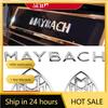 C200 E200 New For Mercedes Benz MAYBACH letter badge car stickers for Mercedes Benz MAYBACH V12 S400L S600 rear trunk logo modif