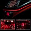 5M RED LED Car Interior Decorative Atmosphere Wire Strip Light Accessories EOA