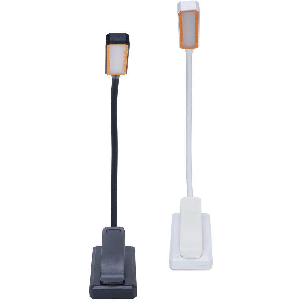 Clip On Reading Light USB Rechargeable Book Light Miniature Long Battery Life Clip On Lamp for Work