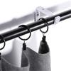 4pcs Portable Sturdy Adjustable Curtain Rod Holders Fit Rod Extending Home Accessory for Various Room Daily Use