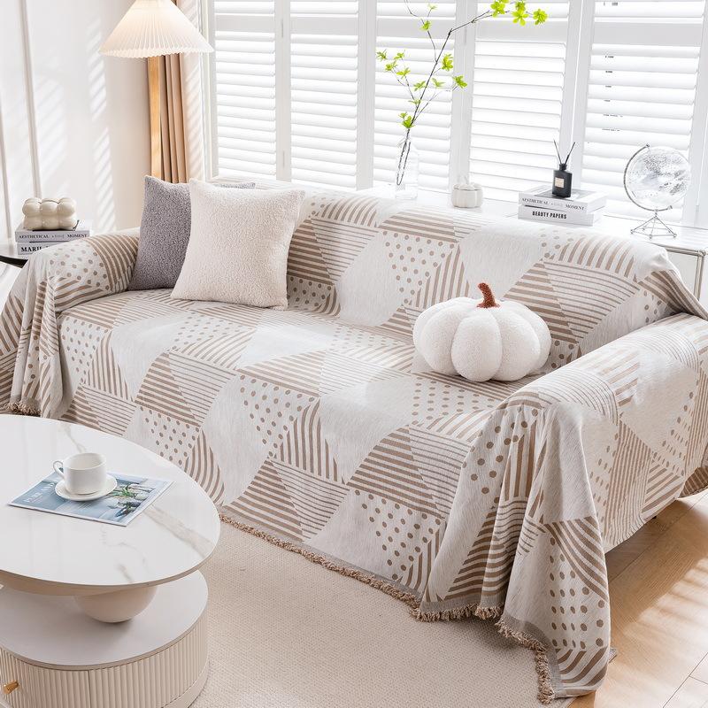 Полотенце для дивана из синели — фото 4