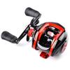 Carrete de Pesca Rojo y Negro 7.2:1 Carrete Agua Salada Agua Dulce General Resistencia Máxima 8 Kg Rodamiento de Alta Calidad Equipo de Pesca