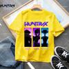 T-shirt Casual alla Moda per Bambini KPop Demon Hunter Cotone Top Girocollo Film Cartone Animato Ragazze Ragazzi T-Shirt Abbigliamento Casual Ragazze