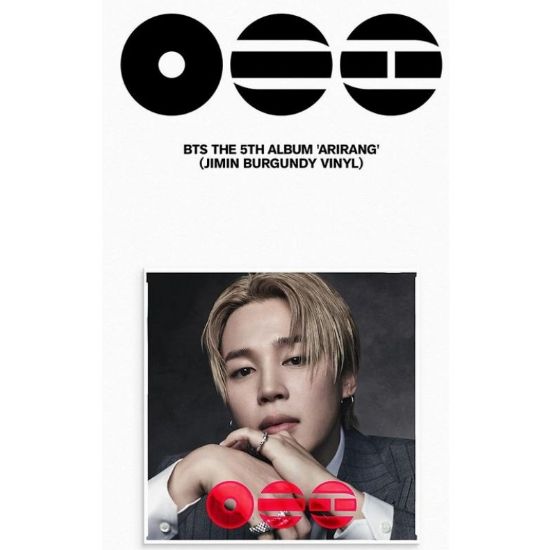 ARIRANG  BTS The 5th Album (JIMIN BURGUNDY VINYL)