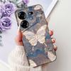 Cover For Tecno Pova 5 Case LH7n Silicone Cute Cat Fashion Flowers Luxury Painted Casing For Techno Pova 5 Phone Case Bumper