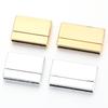 2pcs Alloy Flat Strong Magnetic Clasps Connectors Fitting 25/30mm Flat Leather Cord For DIY Bracelet Jewelry Making Accessories