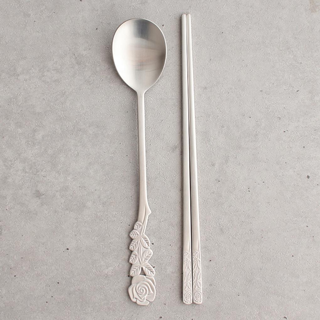 

Набор взрослых ложек «Роза»