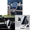 Vehicle Air Vent Phone Holder With Metal Hook And Extendable Arm For Car Navigation