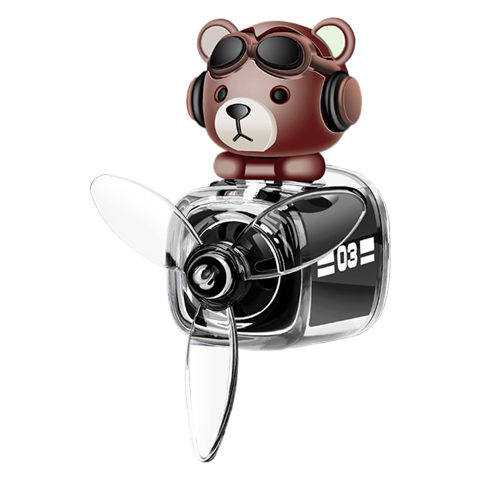 Bear Pilot - Car Vent , Car Scent | Cartoon Airplane See description