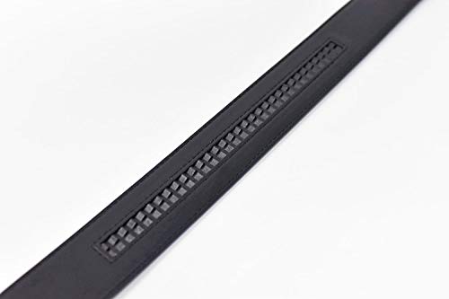 United Colors of Benetton BNMB1025 Easy-to-Attach Slide Lock Belt, Auto-Lock, No Holes, Checkered Pattern, Chocolate, Japan, Maximum Length: Approx. 1