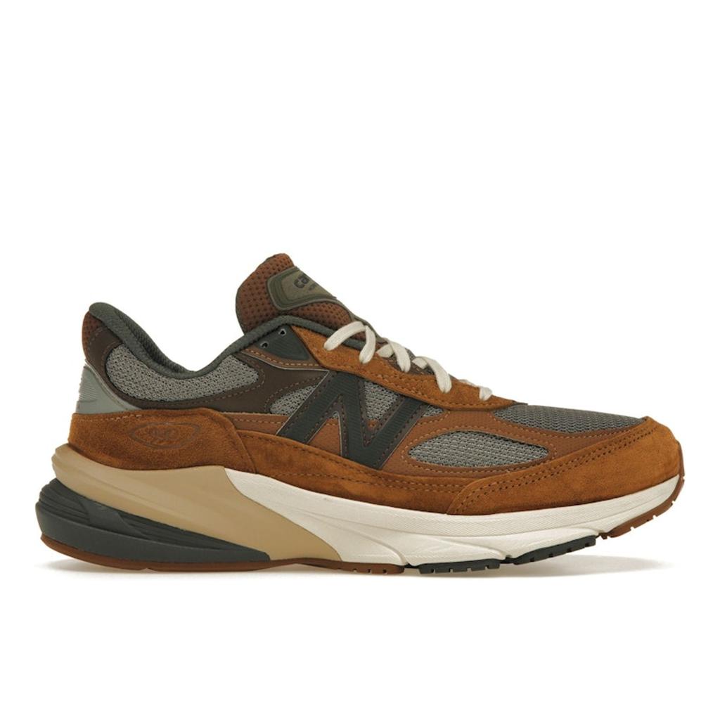 New Balance Carhartt WIP X 990v6 Made In USA Sculpture Center Unisex Sneakers Brown Workwear Sea-Salt M990CH6