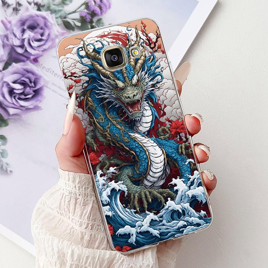 Für Samsung Galaxy A5 2016 2017 Hülle SM-A510F SM-A520F Stilvolle Bemalte Abdeckung Weiche Silikonhüllen Für Samsung A5 2017 2016 Fundas