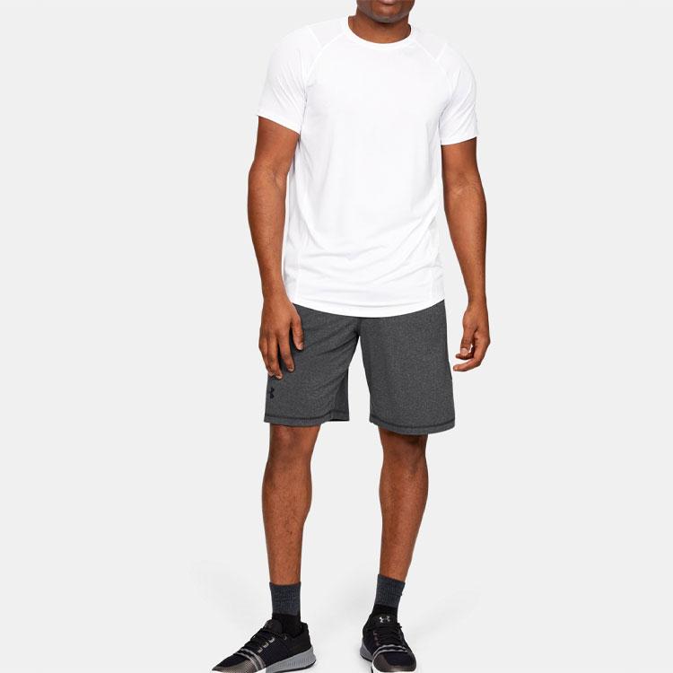 Under Armour Casual Sports Basketball Running Quick-Dry Fitted Shorts Men shorts Dark-Gray 1253527-090
