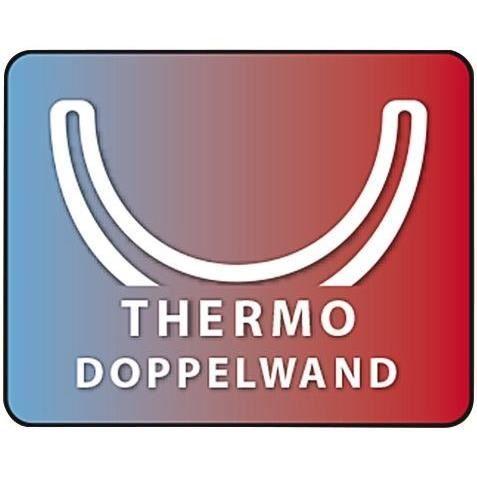 Saladier isotherme - GSW - 30 cm - Acier inoxydable - 5,50 L - Couvercle étanche - Double paroi