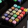 24/36/48/60/80/120/168/Colors Alcohol Drawing Markers Dual Tip Permanent Art Sketch Markers for Illustration School Supplie