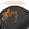 Speaker Mesh Storage Bag Protective Carry Case with Shoulder Strap for Beosound A1 2nd Gen Easy Transportation Solution