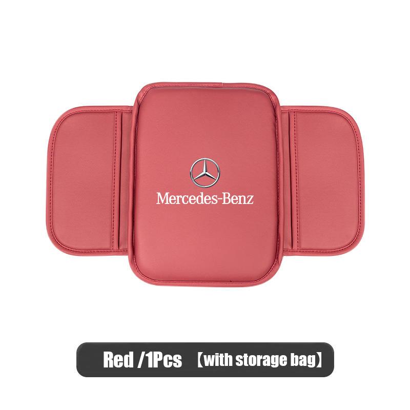

GLC GLB Car Armrest Protection Mat Center Console Leather Storage Pocket For Mercedes Benz AMG W177 W176 X166 X167 C257 C218 X2