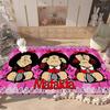 M-Mafalda Girl Floor Mat INS Style Soft Bedroom Floor House Laundry Room Mat Anti-skid Household Carpets