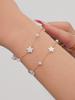 INS Inspired Design: 5A Zircon Star and Sunflower Brooch & Necklace Bracelet Set