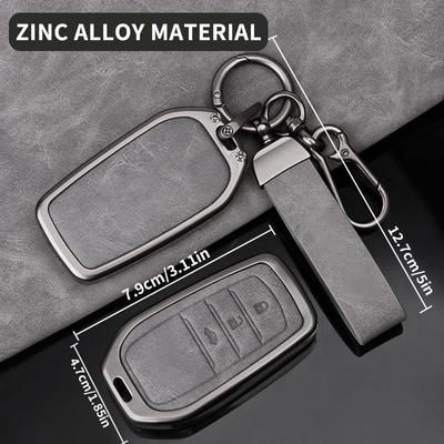 High-Grade Alloy Key Cover with Special Buckle for 2025 Toyota Avalon
