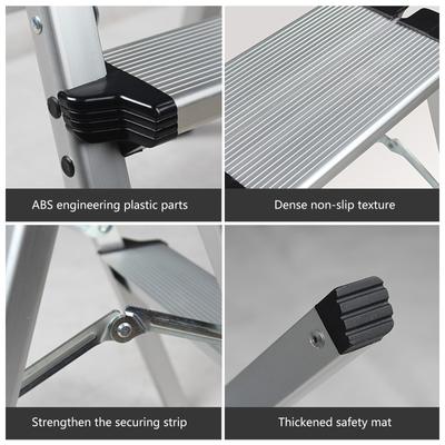 Ladder Home Safety Indoor Folding Herringbone Ladder Multifunctional Escalator Thickened Stool for Home and Kitchen