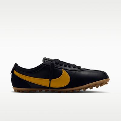 Damen-Sneaker Nike Low-Top Freizeitschuhe Unisex Schwarz Gelb