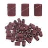 100Pcs Grinding Sand Ring Wear-resistant Fine Workmanship Durable Nail Electric Drill Machine Grinding Sand Ring for Nail Salon