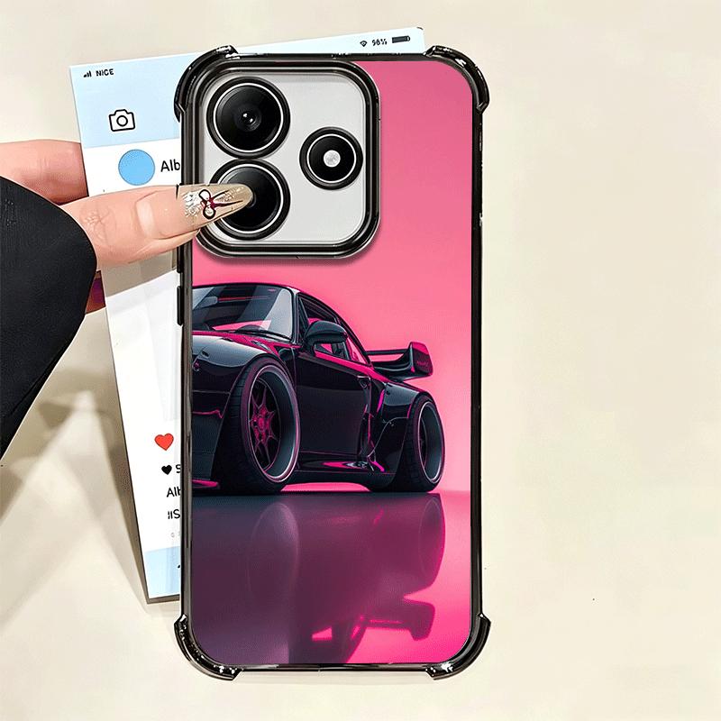 Sports Car RWB Cool Soft Phone Case For Xiaomi Poco X7 X8 Pro Max X6 X5 X3 F8 Ultra F7 M8 M7 M5S Redmi 15C 15A 15 14C 13C 12C 13