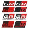 3D Metal GR Sport MGJDRYD Logo Car Front Hood Grille Emblem Badge Auto Side Fender Decal Sticker HDRYE for Toyota HV YARiS RZ RC RS Prius