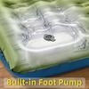 Lightweight Portable Self-Inflating TPU Camping Mat Summer Outdoor Waterproof Durable Inflatable Mattress for Hiking Sleepovers
