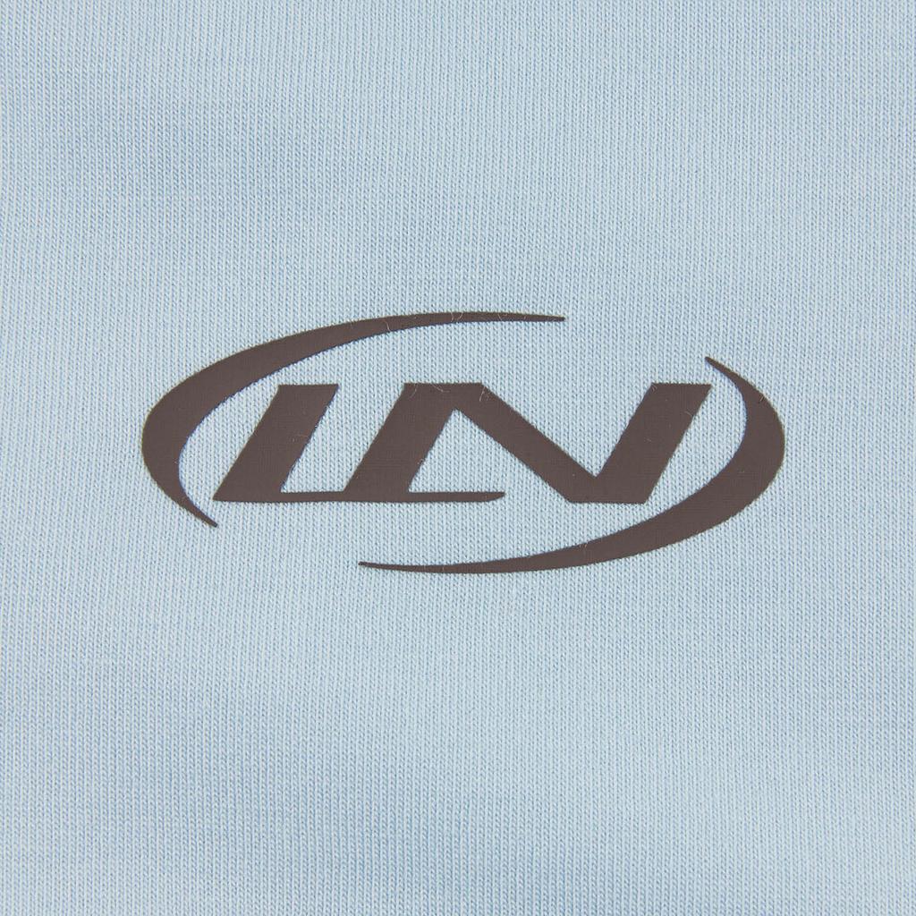 Li Ning Sports Lifestyle Series Letter Round Neck T-Shirt Women Tops ATSW366-1