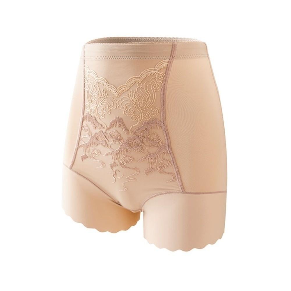 Embroidery Flower Women Butt Lifter Briefs Girdle Panties Postpartum Body Shaper  Daily