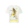 Evisu T-shirt Unisex Girocollo Manica Corta Stampa Pesce Koi Bianca 2ESHTM3TS591XXCT