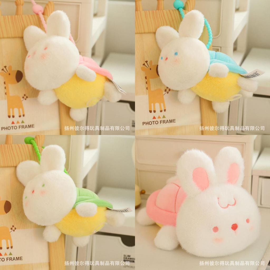 Entzückende Plüschhasenpuppe Niedlicher Plüschtier-Schlüsselanhänger Perfektes Geschenk für Freundin