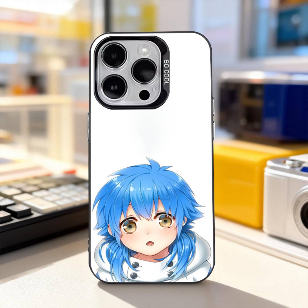 Aoba Seragaki D-DRAMAtical Phone Case For iPhone 17,16,15,14,13,12,11,Pro,XS,Max,Plus,Mini,SE4,E Black Matte Shockproof Cover