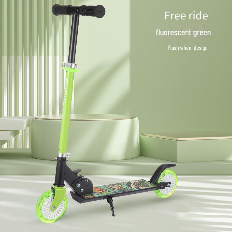 New children's aluminum alloy scooter for outdoor adventures