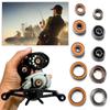 1Pc Stainless Steel Mixed Ceramic Ball Bearing SMR115 Fishing Vessel Modified Bearing Fishing Reel Spool Spinning Wheel Bearing
