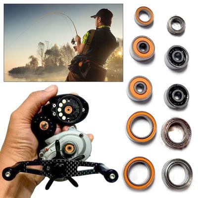 1Pcs Fishing Coil Ceramic Ball Bearing Shallow Spool Lure Modification Fishing Reel Bearing Stainless Steel SMR115