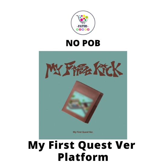 Выберите POB Мой Первый Квест Вер Платформа KickFlip 4-й Мини-альбом Мой Первый Kick No POB