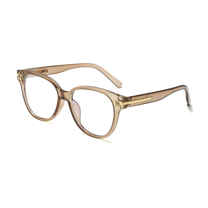 

Anti-blue Lightweight Glasses Classic Stylish Round Eyewear Women Men Daily Eyeglasses Blue Color Lightweight Blocking Man Lady Computer Eyeglas