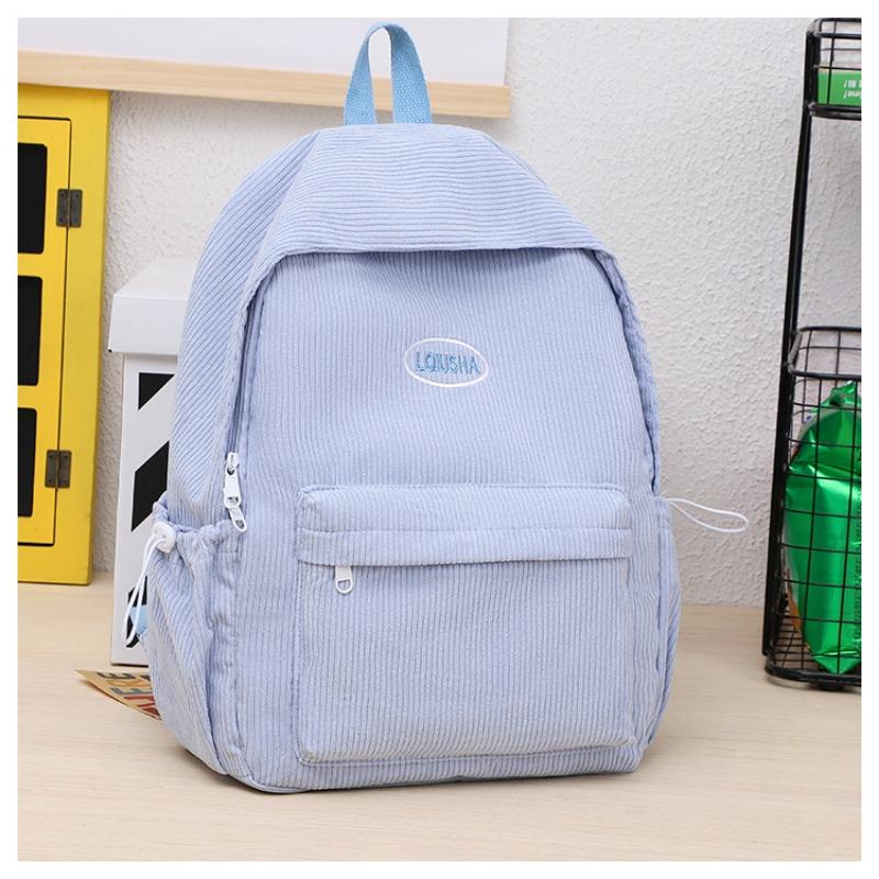 Large-capacity Schoolbag, Simple Backpack, Campus Color-blocking Backpack, Travel Backpack