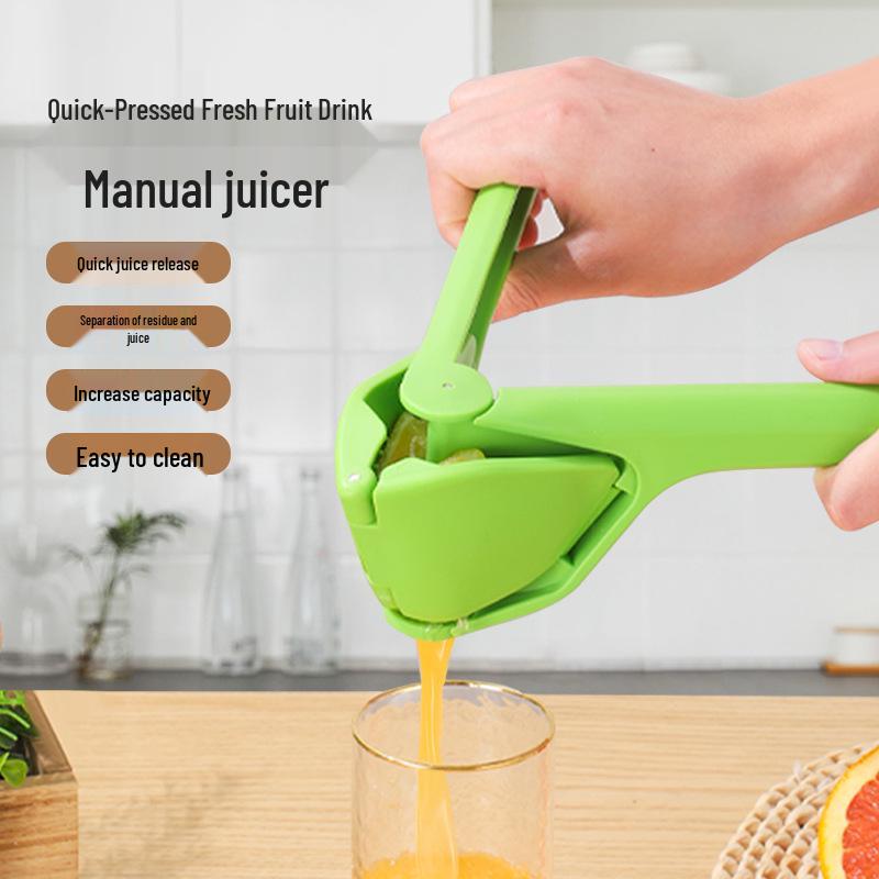 Compact Multi-Functional Manual Fruit Juicer and Pulp Separator